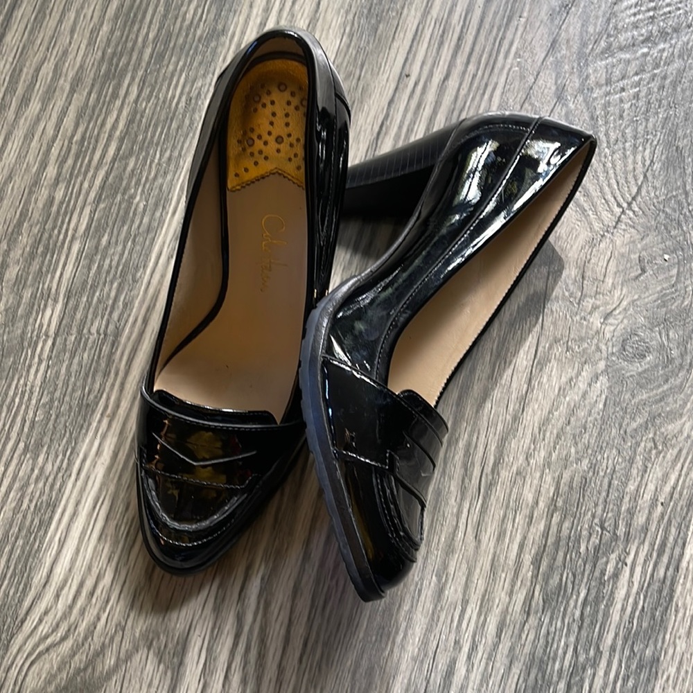 Cole Haan Nike Air black heels size 7.5